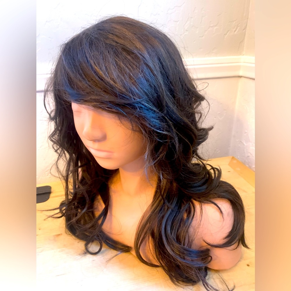 Dark brunette Wig
